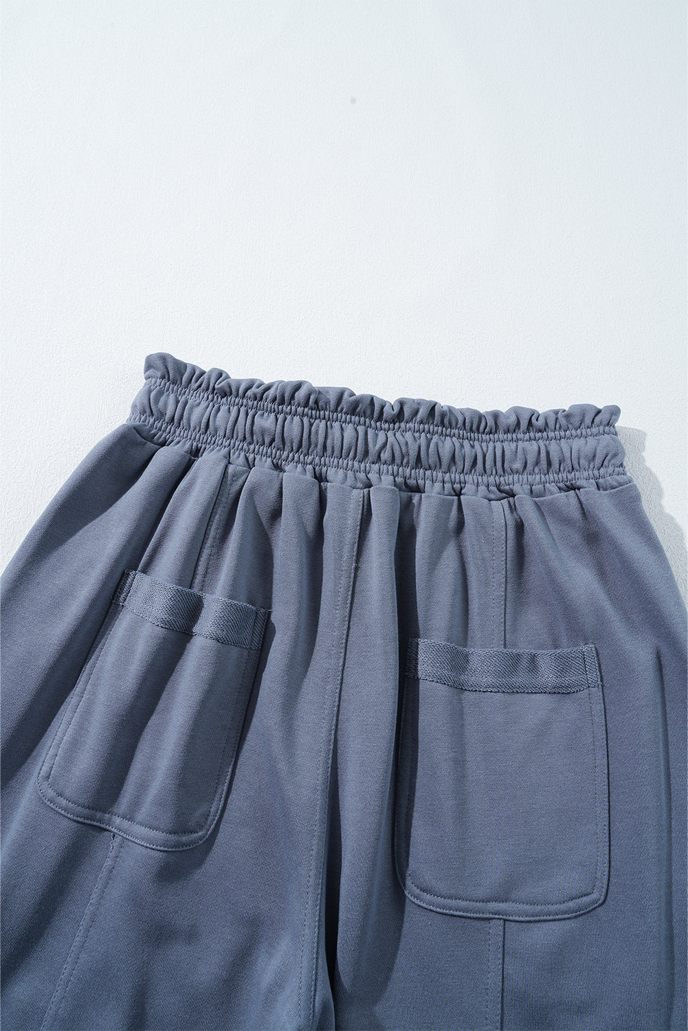 Wild wind mineral wash multi pockets lace-up waist harem hosen