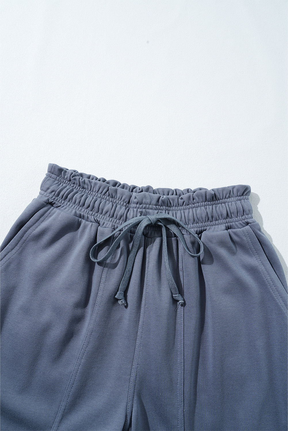 Wild wind mineral wash multi pockets lace-up waist harem hosen