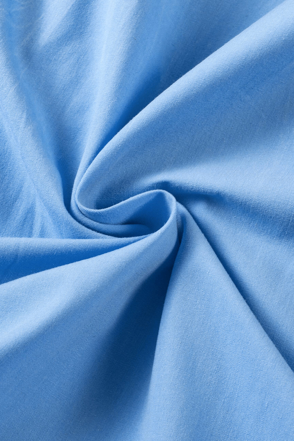 Beau blue ric rac colorblock flutter sleeve v neck tiered dress