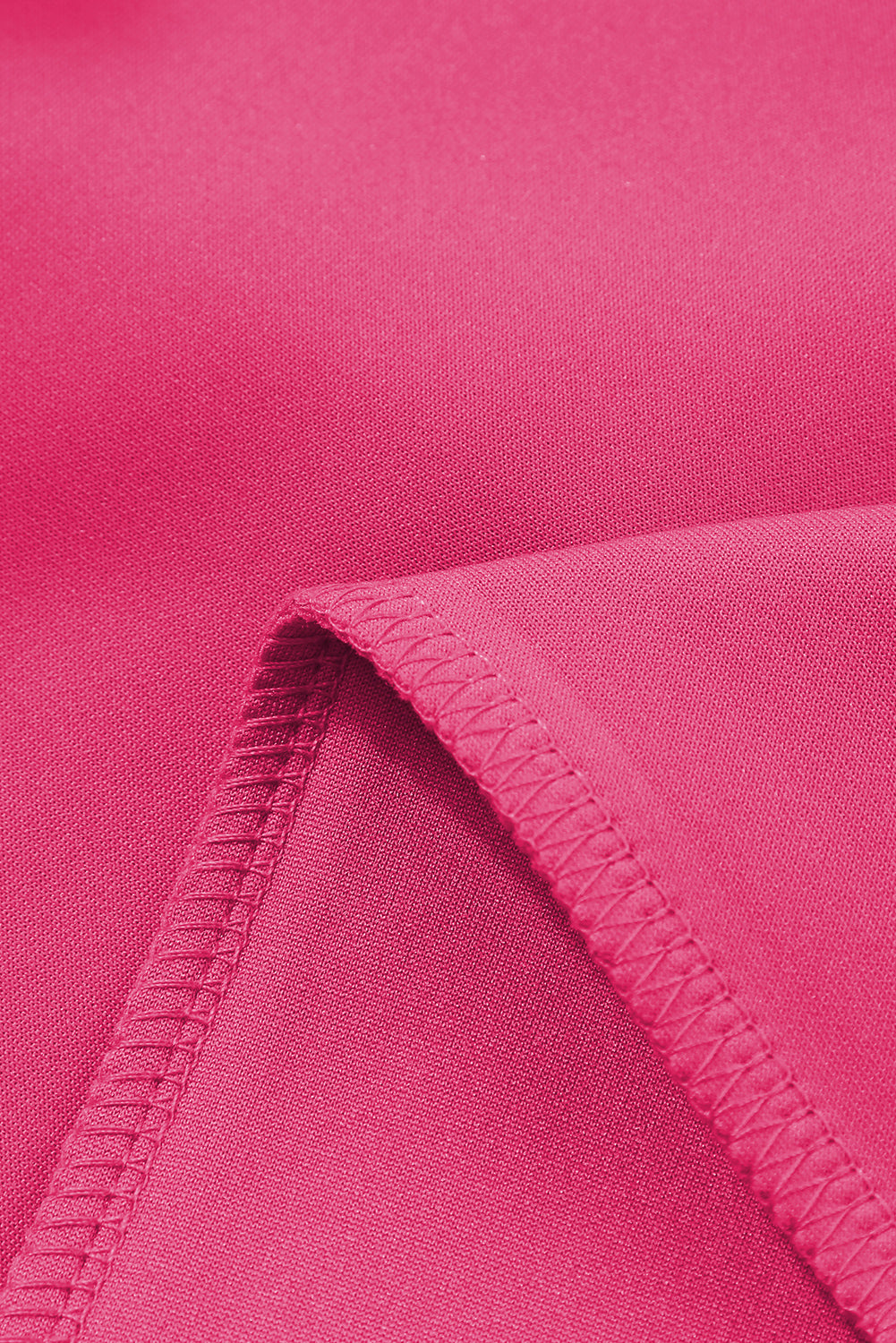 Rose rot frottee strick kordelzug gesmokte taille weites bein sweatpants