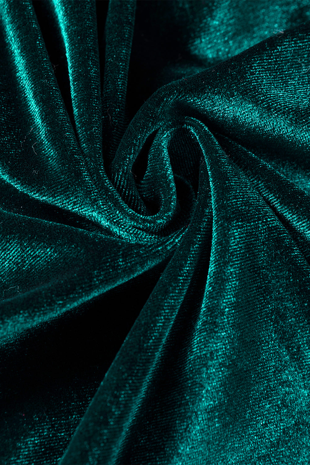 Skobeloff minikleid aus samt mit geraffter knopfleiste