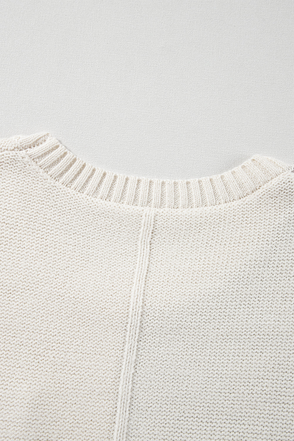 Gold flame colorblock pullover mit aufgesetzten taschen und schultertaschen