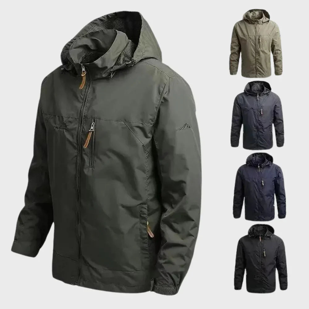 Wasserdichte outdoorjacke für herren