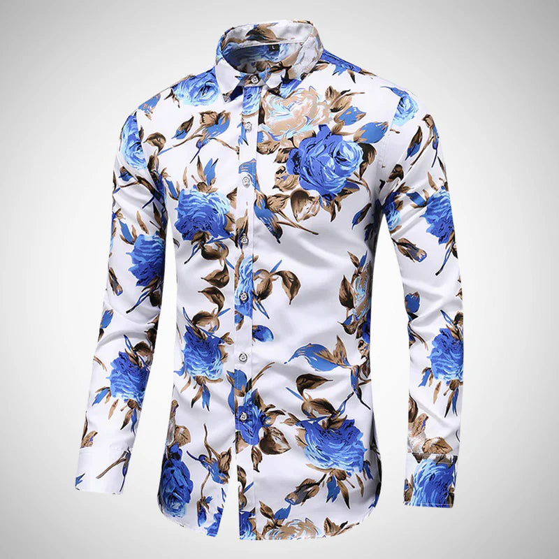 Adrian-blumenhemd – herren