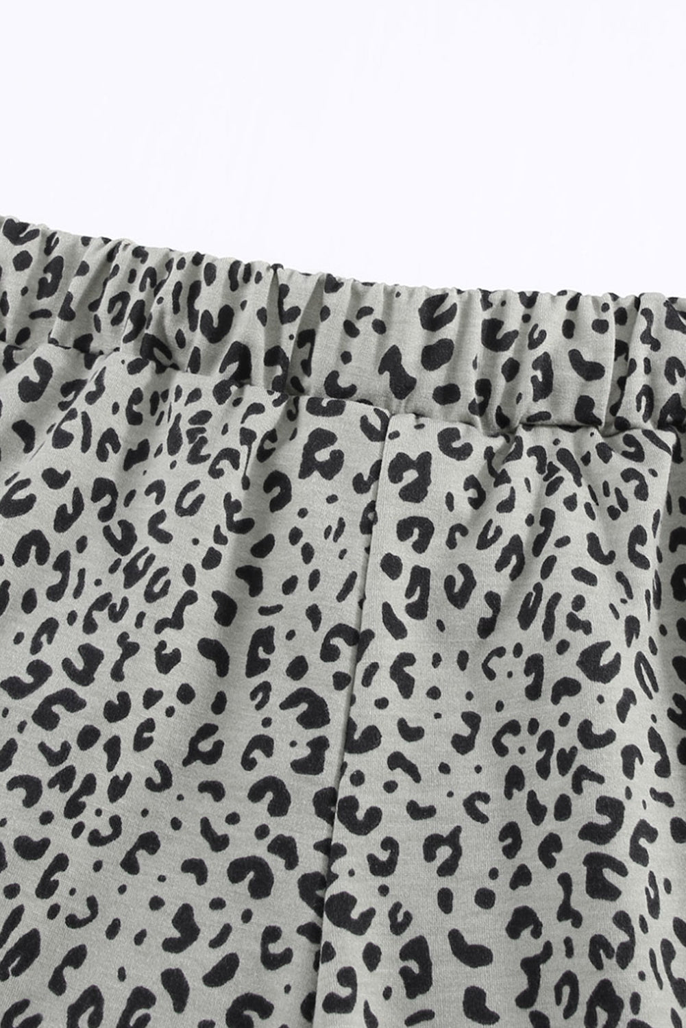 Khaki breezy leopard jogginghose