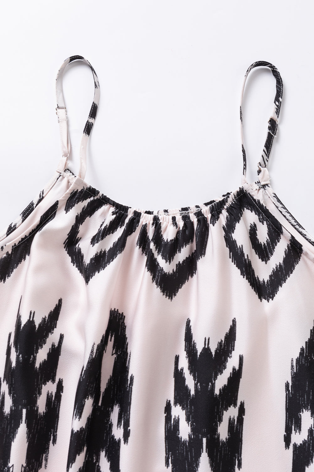 Schwarzes Western Azteken bedrucktes Sommerkleid für den Urlaub