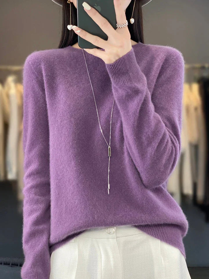 Anette – warmer pullover für kalte tage