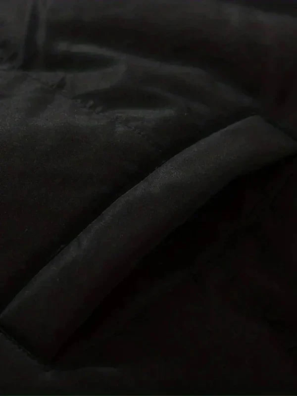 Warme damen-winterjacke mit reißverschluss – wetterfester allrounder