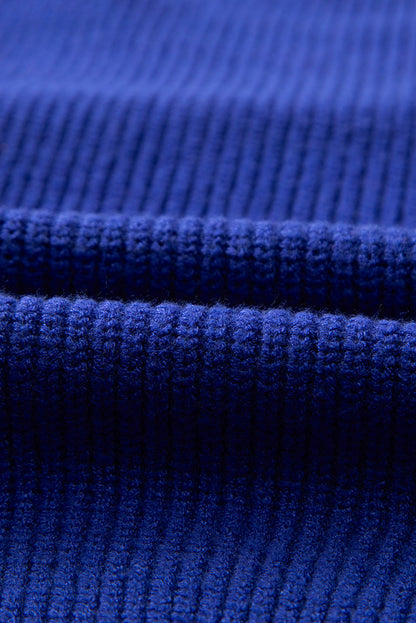 Bluing sparkling american flag strickweste