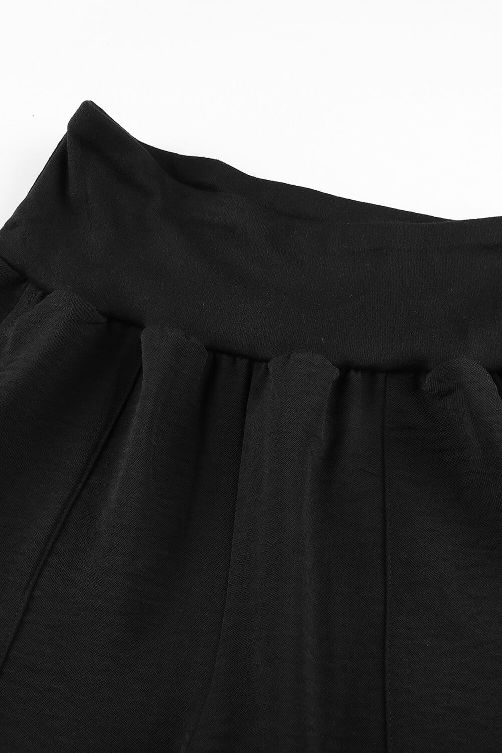 Schwarze pocketed casual jogger