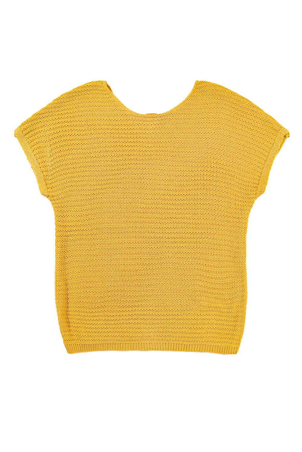 Ginger solid locker gestrickter pullover mit kurzen dolman-ärmeln