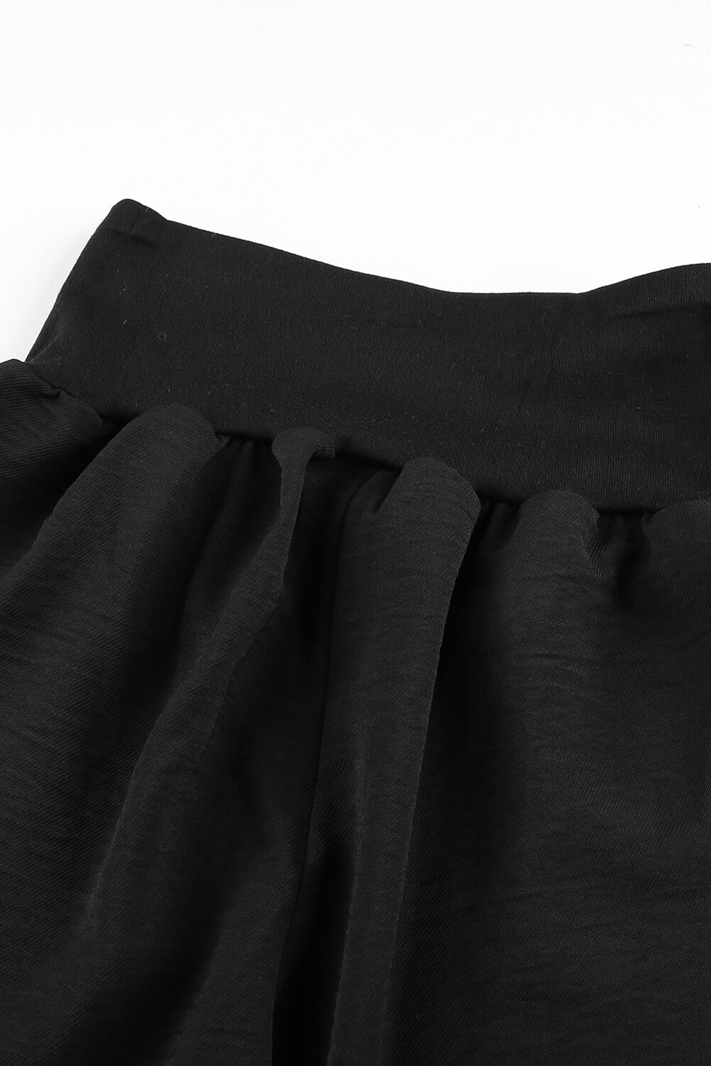 Schwarze pocketed casual jogger
