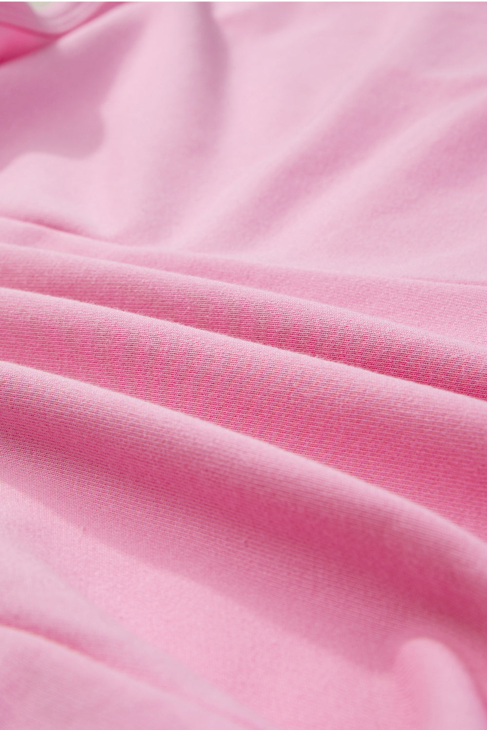 Rosa ärmelloser jersey-strampler mit v-ausschnitt und taschen