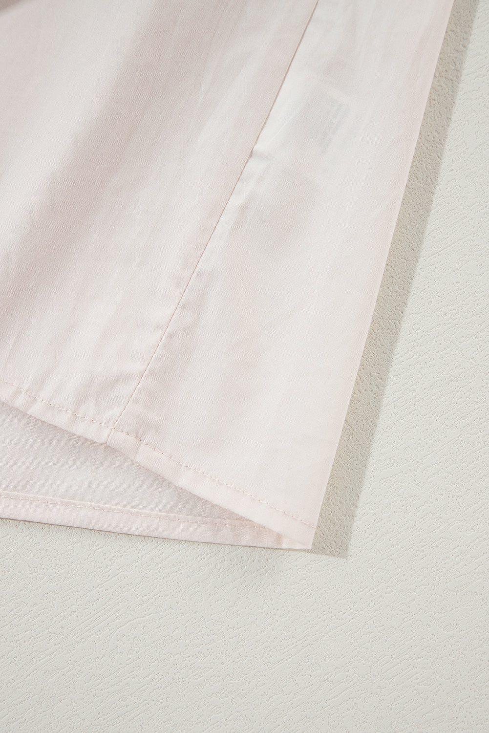 Rosarotes Sweatshirt-Popeline-Minikleid