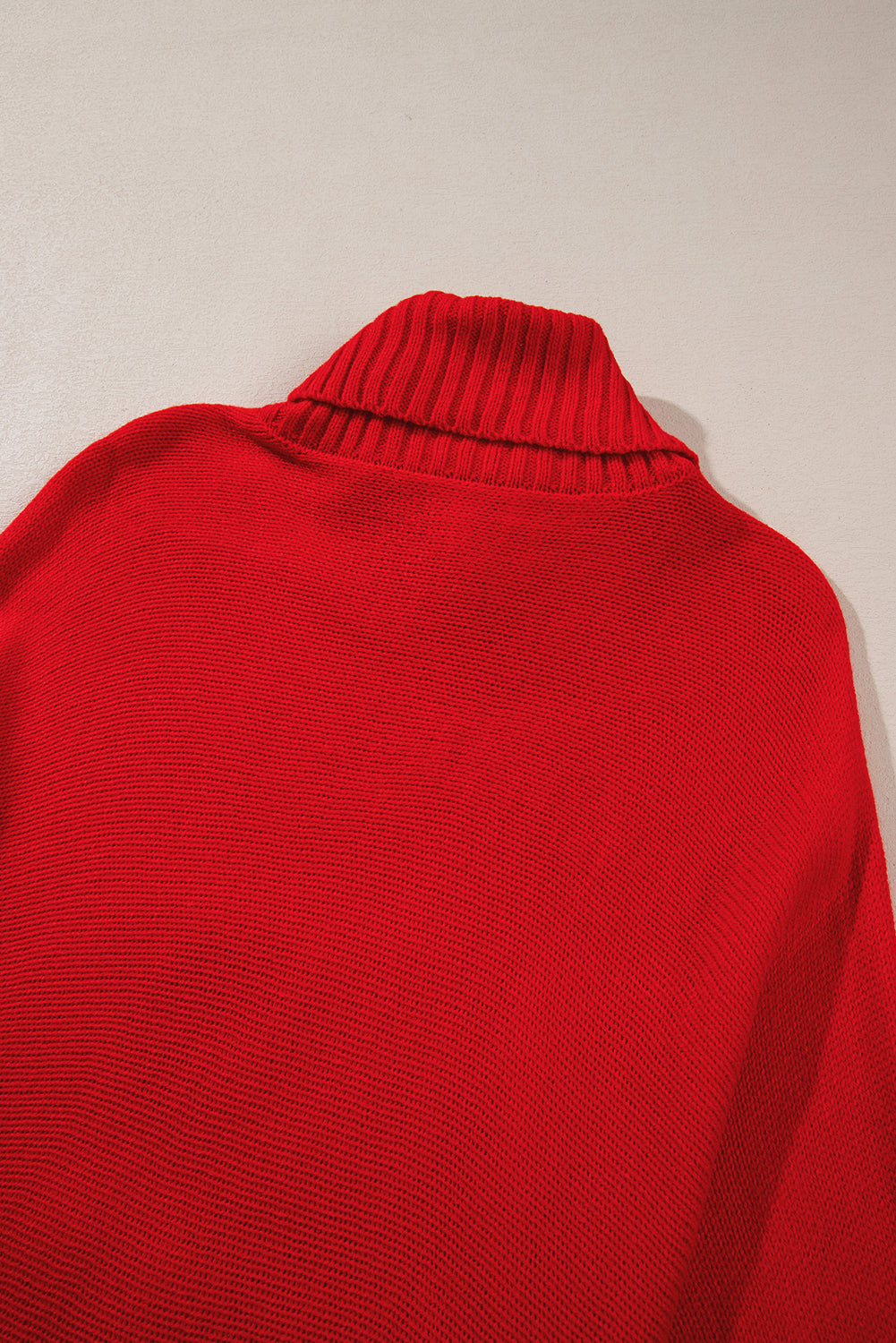 Racing red valentine love letter stickerei high neck pullover