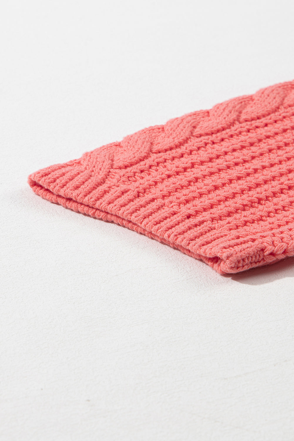 Gold flame cable knit v neck kontrast pullover mit kapuze und kordelzug