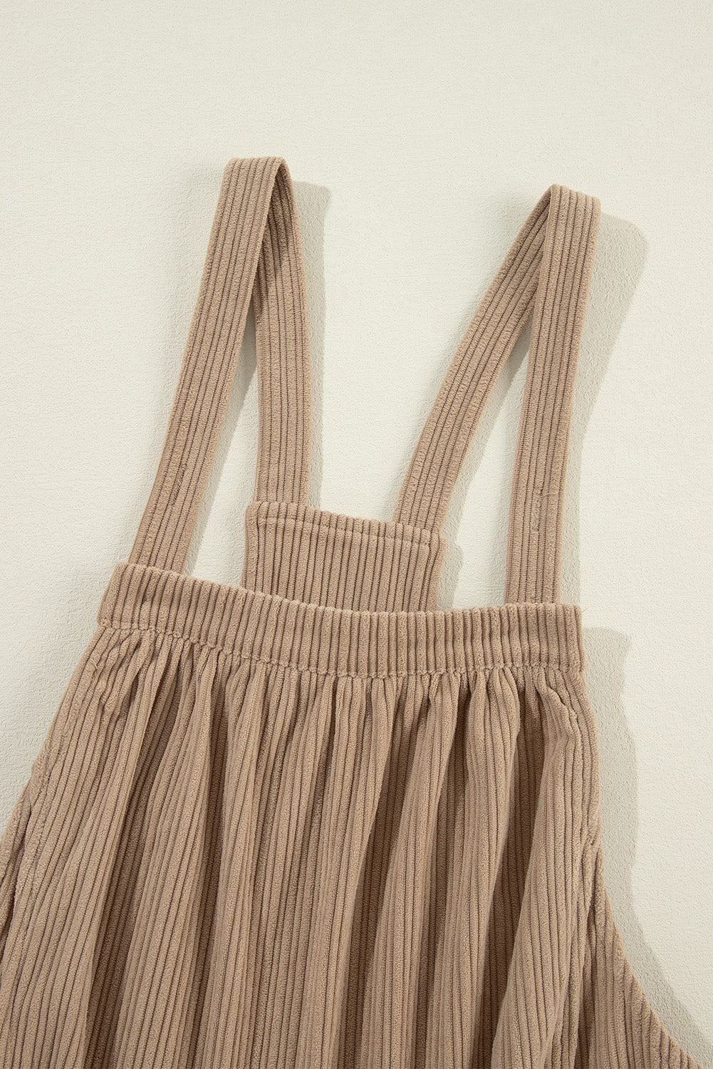 Grauer morn solid pocketed loose fit cord overall