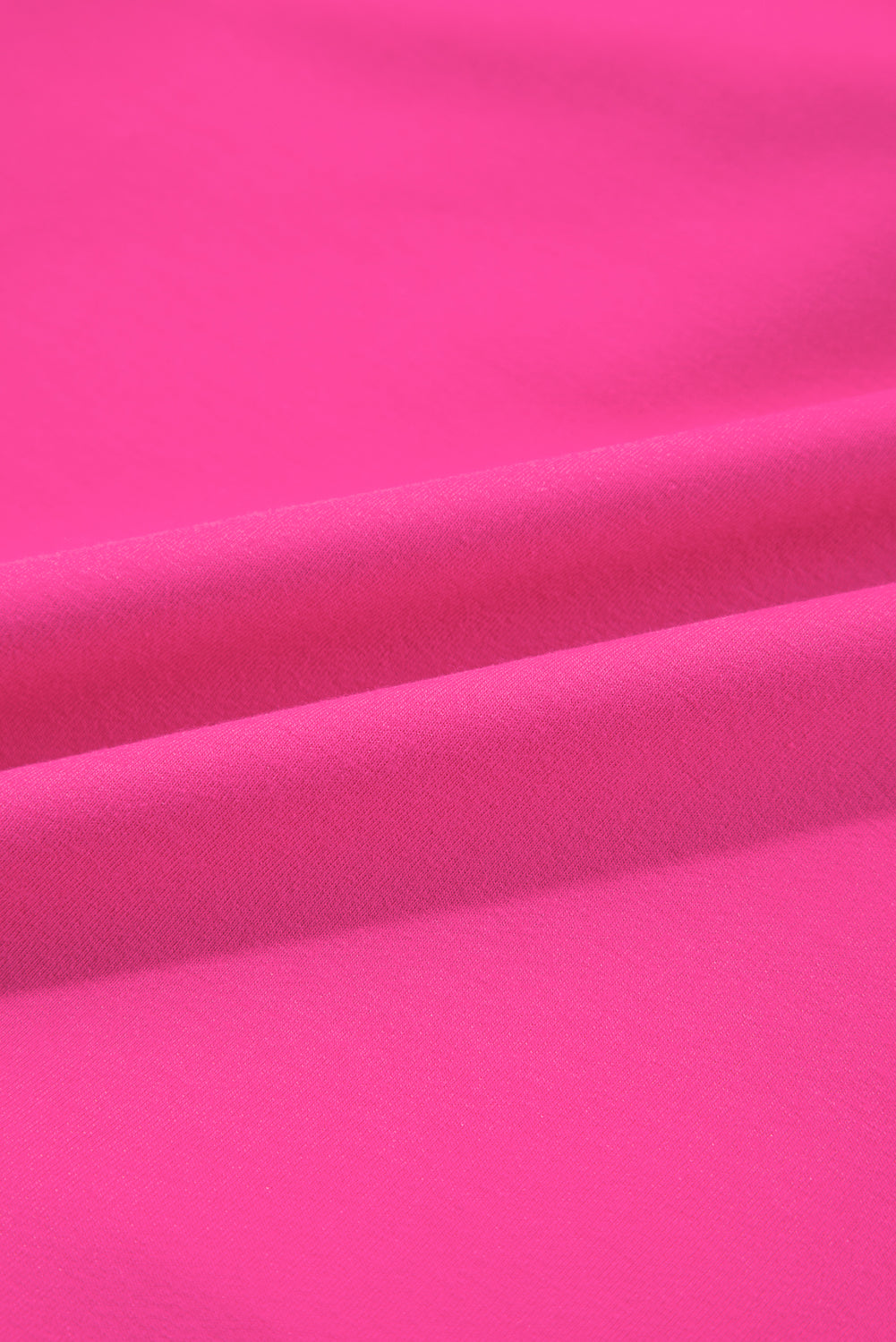 Rosarotes Sweatshirt-Popeline-Minikleid