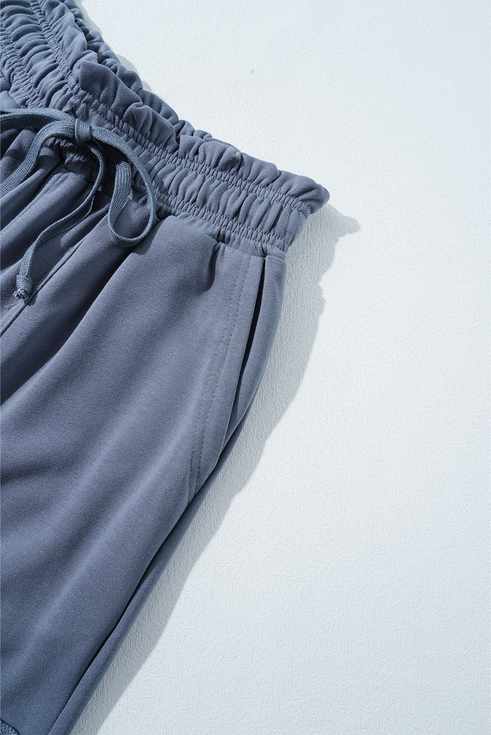 Wild wind mineral wash multi pockets lace-up waist harem hosen