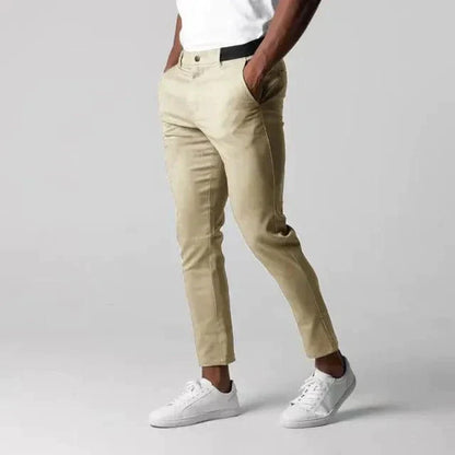 Stretch-chino-hosen für herren