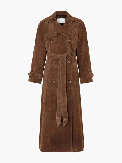Vivienne – taillierter trenchcoat mit klassischem design