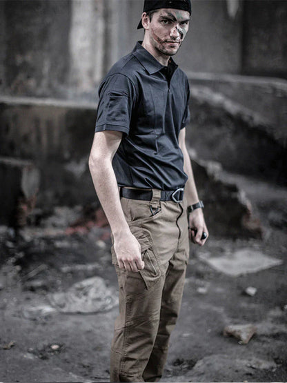 Taktische cargohose mit mehreren taschen – herren