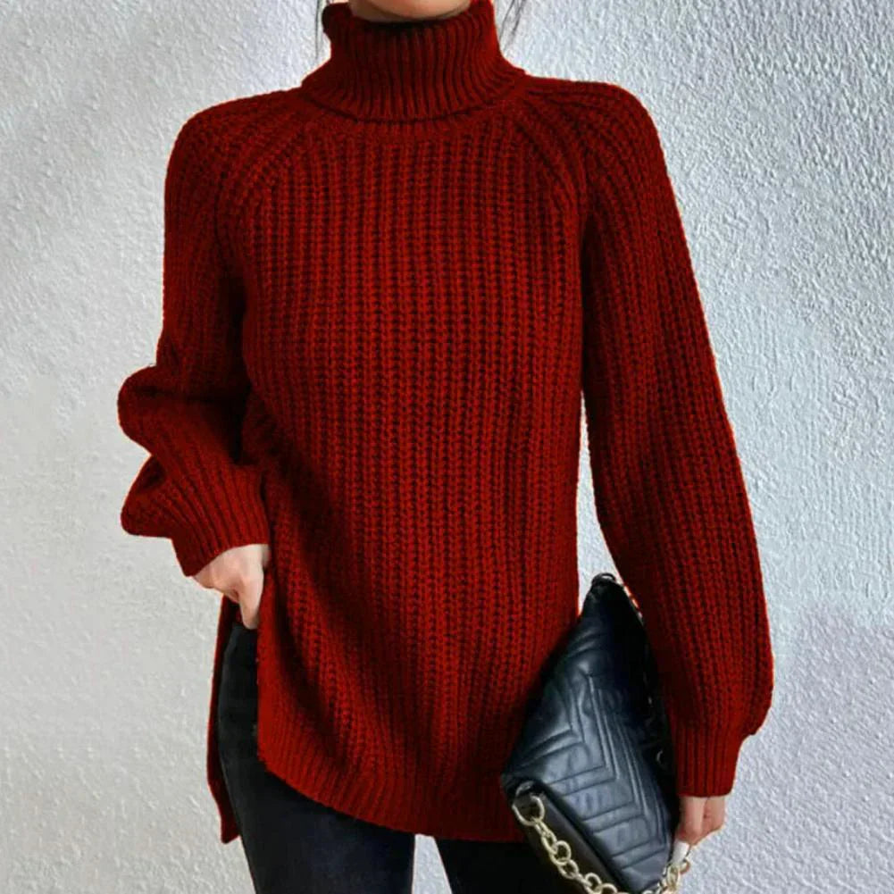 Annette – schöner pullover – rollkragenpullover