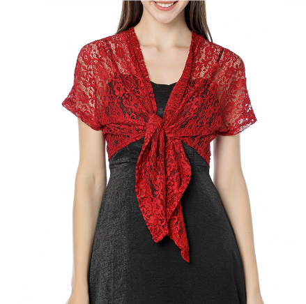Sawyer | dirndl bluse aus transparenter spitze mit bindeschleife für frauen
