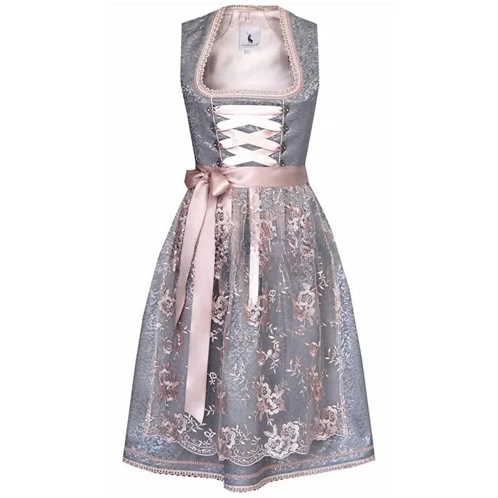 Lennon | dirndl kleid mit floraler stickerei für frauen