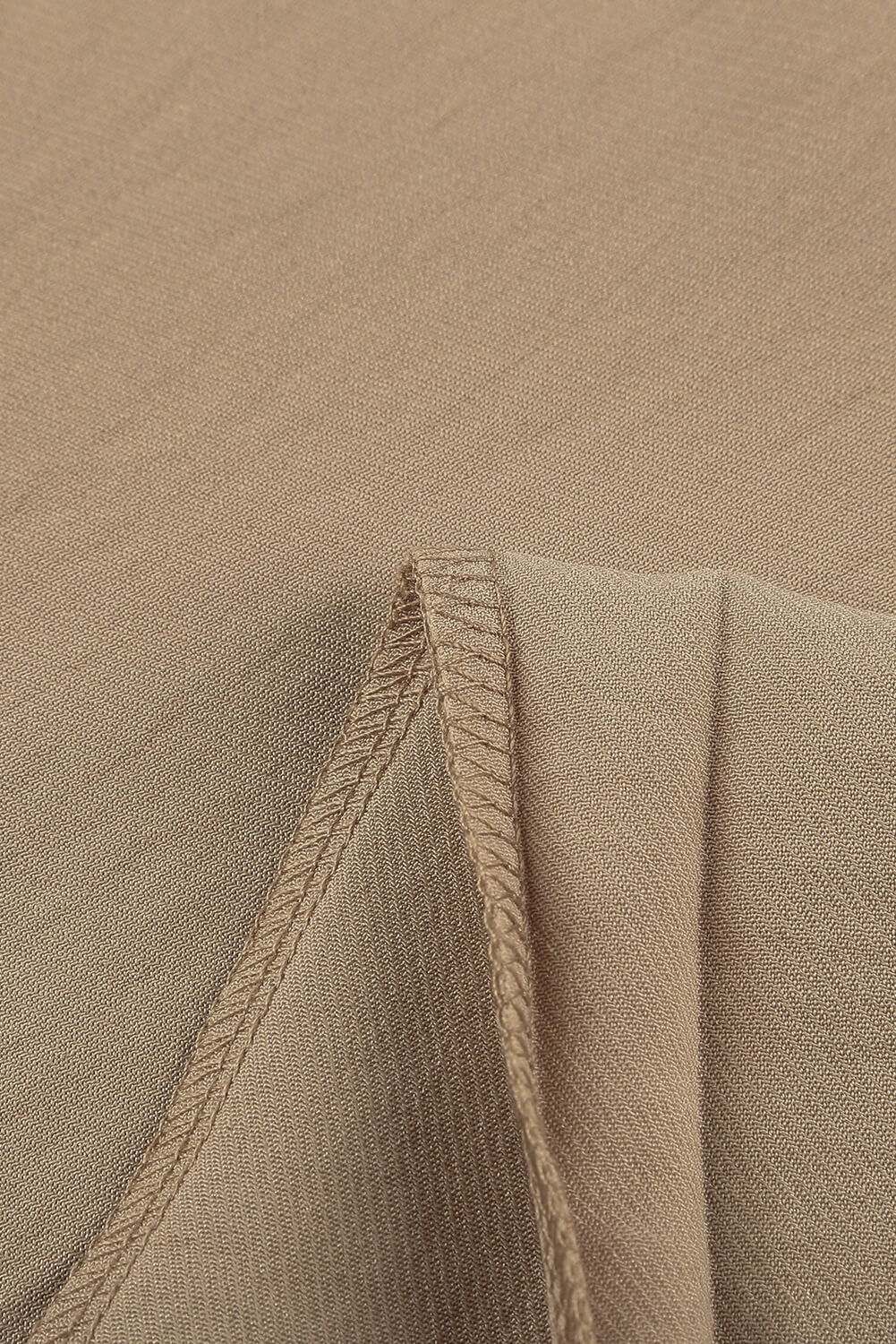 Khaki pocketed casual jogger