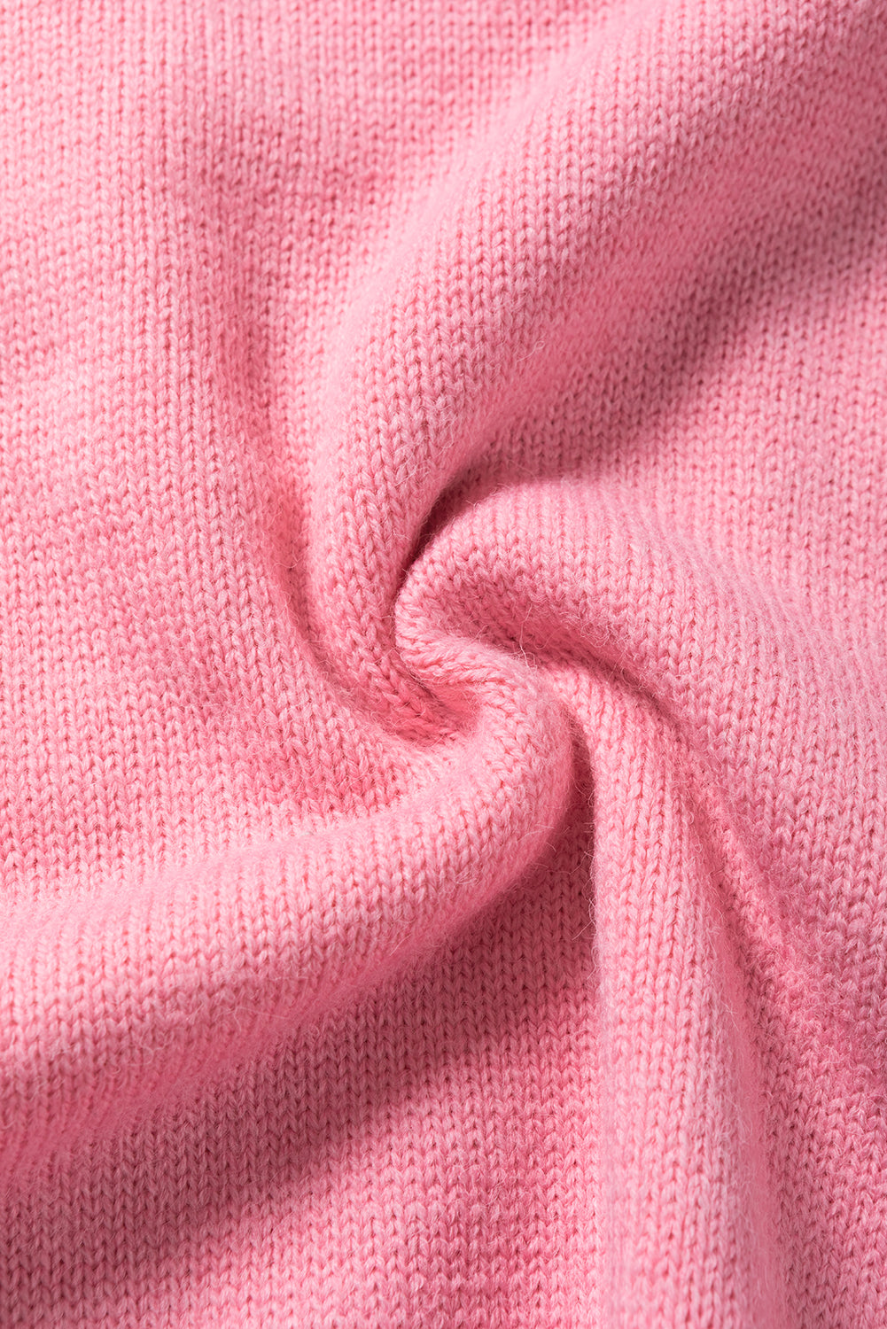 Bonbon mom tinsel front short sleeve pullover