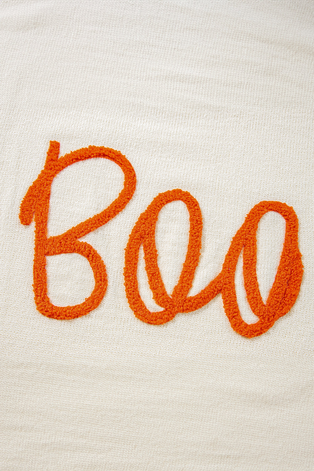 Apricot boo strickmuster gerippter rand drop shoulder pullover