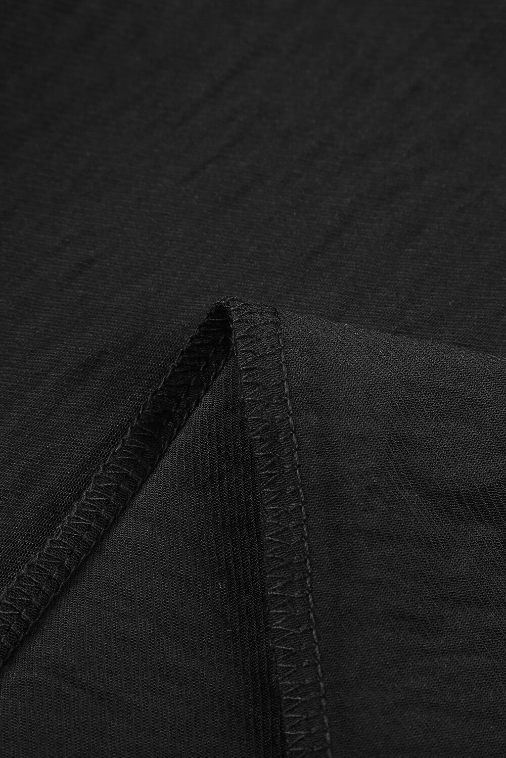 Schwarze pocketed casual jogger