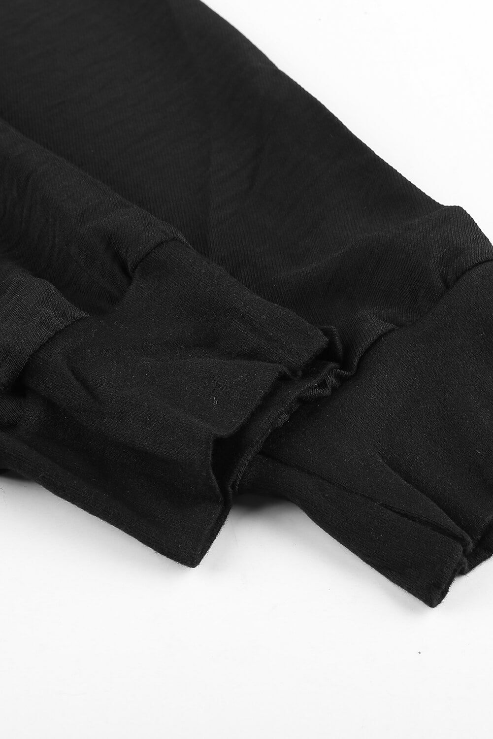 Schwarze pocketed casual jogger