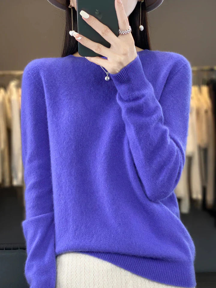 Anette – warmer pullover für kalte tage