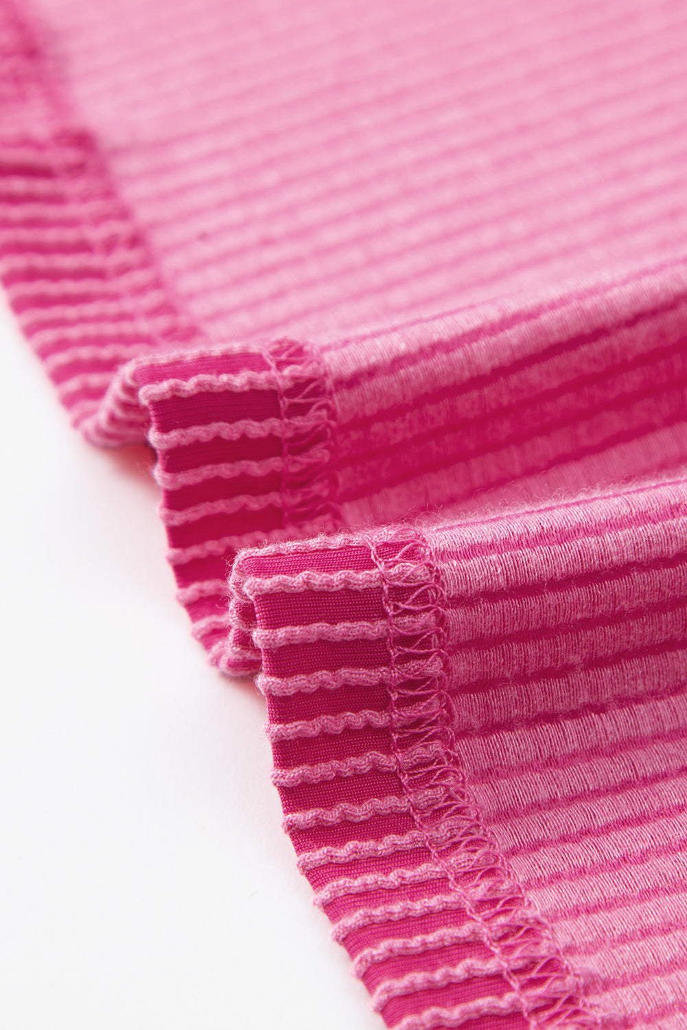 Rosa corded knit pocketed loose fit t shirt