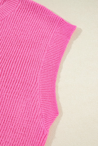 Bonbon funkelnde amerikanische flagge gestrickte weste