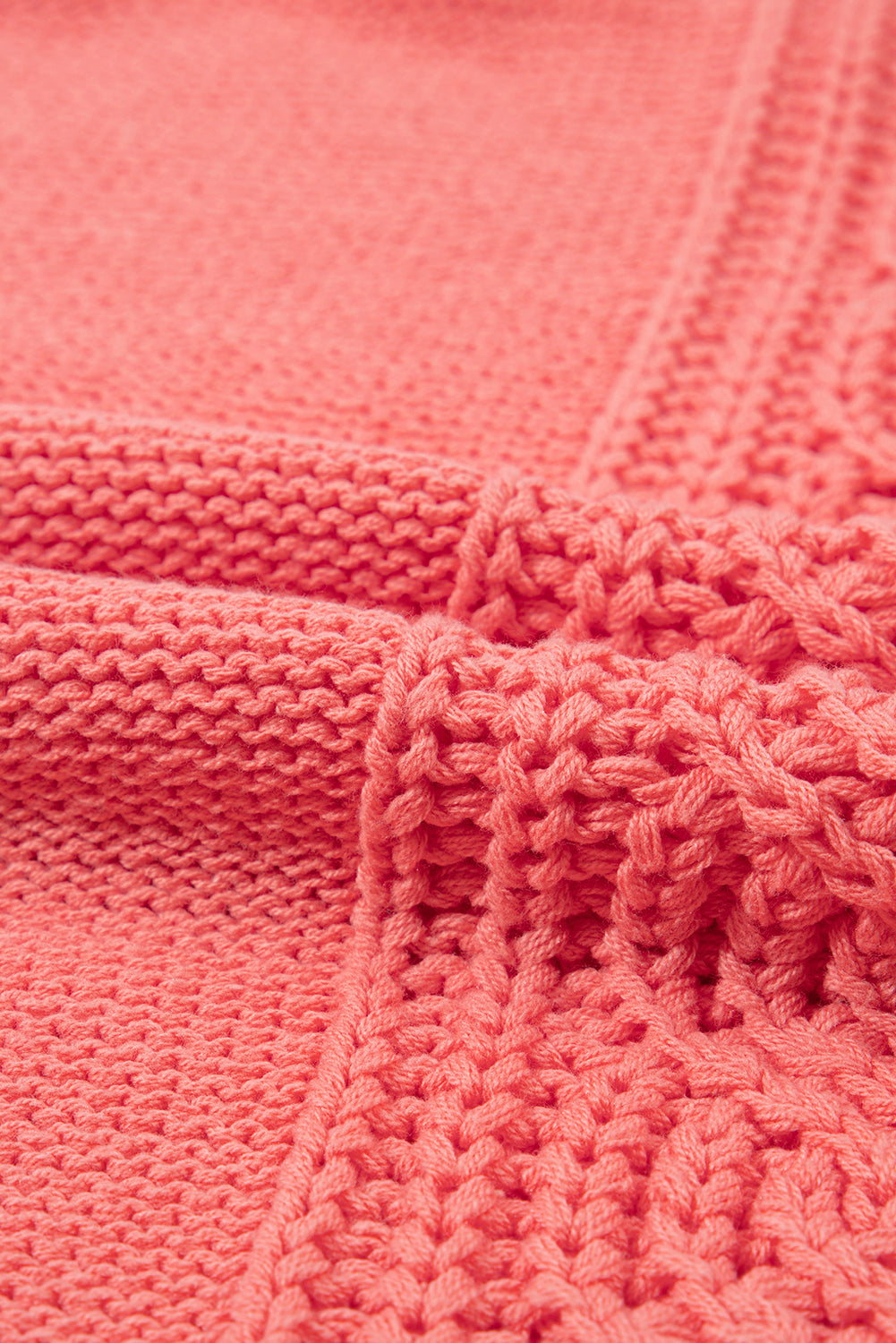 Gold flame cable knit v neck kontrast pullover mit kapuze und kordelzug