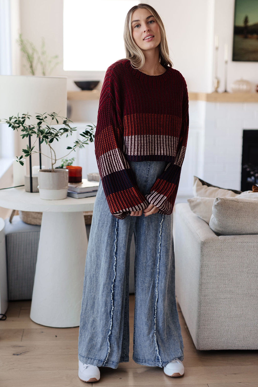 Beau blue light wash ausgefranste exponierte naht weites bein denim overall