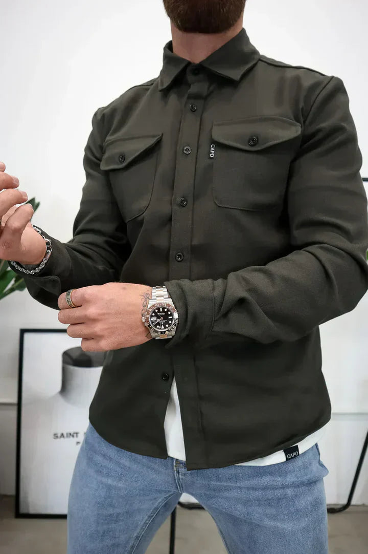 Fraser – hochwertiges freizeithemd aus baumwolle