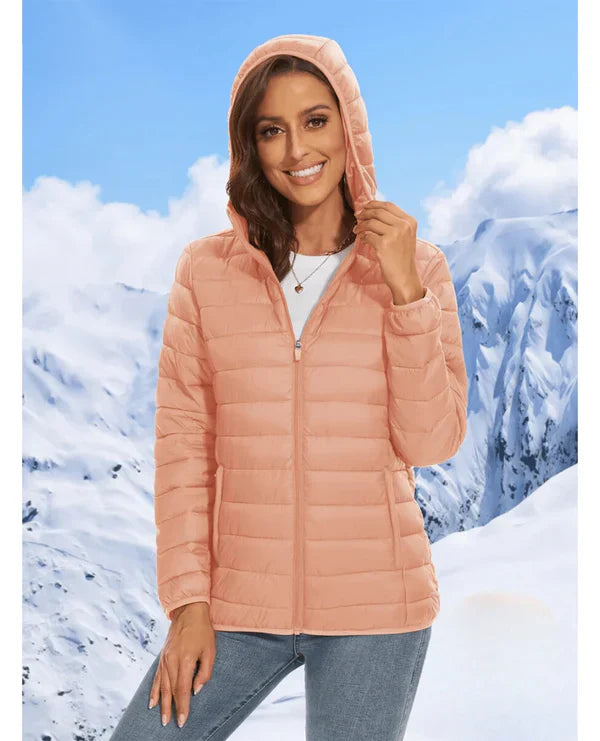 Susanne – leichte steppjacke mit kapuze und moderner passform
